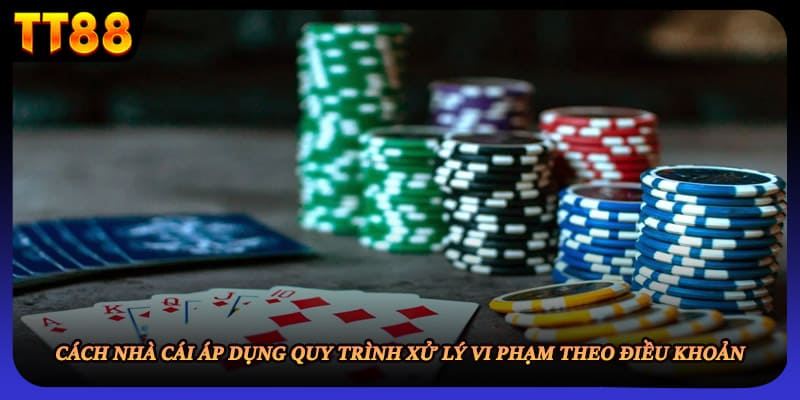 Cách nhà cái áp dụng quy trình xử lý vi phạm theo điều khoản